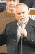  ?? AP ?? John Ratzenberg­er, who played postal worker Cliff Clavin on “Cheers,” recorded video to support the USPS.