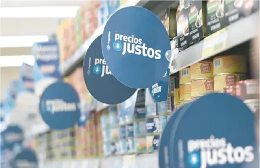  ?? ?? Las sanciones se produjeron a días de que el Gobierno renovó el programa Precios Justos, con una nueva canasta de 2101 productos