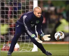  ??  ?? Darren Randolph is one of three Co. Wicklow award nominees.