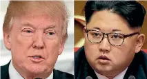 ?? PHOTO: AP ?? US President Donald Trump has agreed to a meeting with North Korean leader Kim Jong-un, though a date and venue have yet to be finalised.