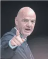  ?? EFE ?? Gianni Infantino, directivo