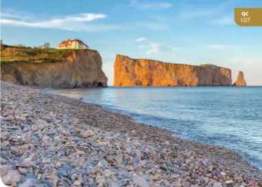  ??  ?? PERCÉ ROCK • LE QUÉBEC MARITIME/MATHIEU DUPUIS