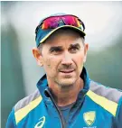  ??  ?? Pressure: Coach Justin Langer has been criticised after successive series defeats