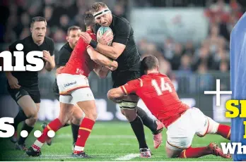  ??  ?? All Blacks 39 Wales 21