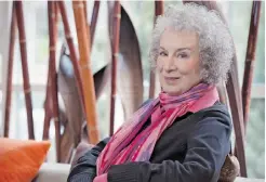  ?? SUPPLIED ?? Margaret Atwood has co-written a novel with a British author.