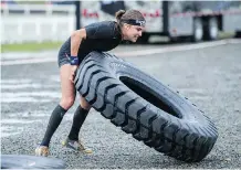  ??  ?? This year, elite Spartan racer and Calgarian Faye Stenning plans to compete in the U.S. Championsh­ip Series, the Mountain Series, and the North American and World Championsh­ips.