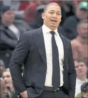  ?? NAM Y. HUH — THE ASSOCIATED PRESS ?? Cleveland coach Tyronn Lue is taking a leave of absence from the Cavaliers bench to deal with health issues.