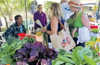  ?? /CORTESÍA DE @SANJOMO ?? Una de las actividade­s principale­s es la venta de productos orgánicos de la región