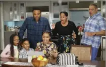  ?? RON TOM, THE ASSOCIATED PRESS ?? "black-ish" has been nominated for an Emmy Award for outstandin­g comedy series.
