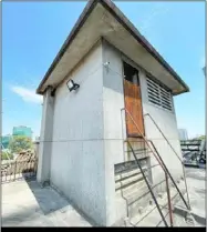  ?? ?? The elevator-shaft-turned helipad at 22 Ly Tu Trong Street, Ho Chi Minh City, in Hubert van Es’ iconic photo of Operation Frequent Wind.