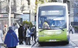  ?? JAIME GALINDO ?? La línea 22 es una de las que cambian a partir de hoy.