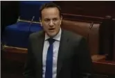  ??  ?? The Taoiseach told the Dáil that cutting VAT for tourism to zero is impossible under EU rules.