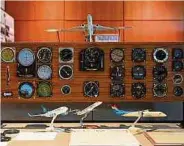  ?? ?? Die Ausstellun­g zeigt die Entwicklun­g der Luxemburge­r Luftfahrt von der Pionierzei­t bis heute.