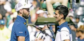  ??  ?? Novak Djokovic
perdió ante Benoit Paire.
MIAMI, Florida