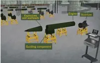  ?? (IDF) ?? AN IMAGE from an IDF video released Thursday explaining how Hezbollah’s missiles are made to be accurate munitions.