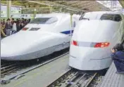  ?? REUTERS ?? A joint venture between Bhel and Kawasaki Heavy Industries will manufactur­e rolling stock for the Bullet train project
