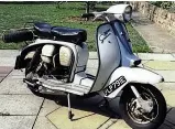  ??  ?? This unrestored SX150 came with its original green card logbook, several MOT certificat­es, tax discs and current V5 document proving its authentici­ty.