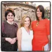  ??  ?? Parks Alliance trustee Nancy Conner (left), with Party for the Parks co-chairs Carolyn Edwards and Christine Gardner at the Palace of Fine Arts.