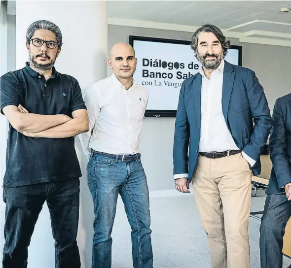  ?? ?? Experts
Al debat organitzat per Banc Sabadell i
‘La Vanguardia’ van participar