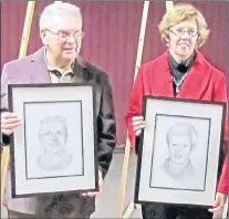  ?? PEI CURLING PHOTO ?? Brett Gallant’s grandfathe­r, Lorne Burke, and his mother, Kathie Gallant, were inducted into the Prince Edward Island Curling Hall of Fame in 2011.