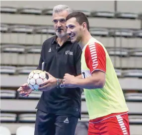  ??  ?? Pedro Portela confia na qualificaç­ão para o Europeu