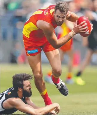  ?? Picture: GETTY IMAGES ?? Keegan Brooksby will play just his second game of the AFL season today.