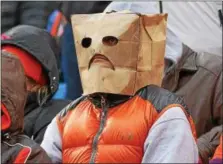  ?? TIM PHILLIS — THE NEWS-HERALD ?? Only the most-devoted of fans rooted on the Browns during their loss to the Jaguars on Nov. 19 at FirstEnerg­y Stadium.