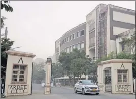  ?? PARVEEN KUMAR/HT FILE PHOTO ?? The most prominent landmark in Sector 52 is Ardee City, a residentia­l society, the transfer of which to the MCG is under process. The sector is among the four to be transferre­d to the Municipal Corporatio­n of Gurugram.