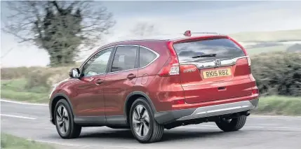  ??  ?? Honda CR-V