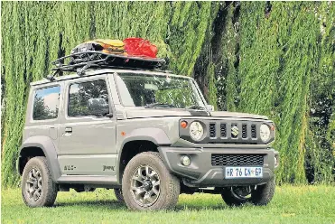 No boot space in the Jimny No problem with a roof rack PressReader