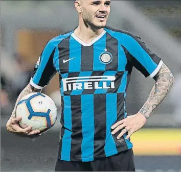  ?? FOTO: GETTY ?? Mauro Icardi ex delantero del Inter cuyo fichaje por el PSG se concretó esta semana podría ir a la Juve