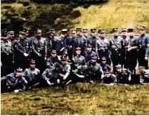  ?? ?? A troop of NSKK members pose for the camera in the mid-1930s