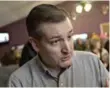  ?? DANIEL ACKER/BLOOMBERG ?? Ted Cruz was born in Calgary in 1970 to an American mother and moved to the U.S. four years later.