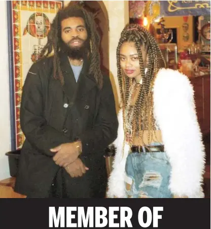  ?? PROVIDED ?? Chicago creative Kierra Wooden (right) says Pivot Gang member Squeak (left) randomly direct messaged her in 2018 offering to DJ her event free of charge.