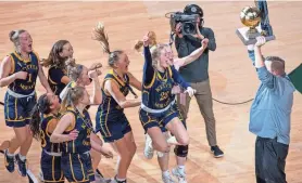  ?? USA TODAY NETWORK-WISCONSIN ?? Kettle Moraine will be shooting for a second straight Division 1 championsh­ip after beating Appleton East last season.