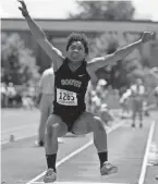  ?? JOURNAL SENTINEL FILES ?? Waukesha South junior Armoni Brown will be trying to improve upon her third-place finish in the long jump in Division 1 from last season.