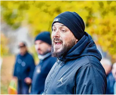  ?? Fotos: mb (2)/Fupa ?? Dusko Cuckovic führte den AC Milan Heidenheim in die Bezirkslig­a.