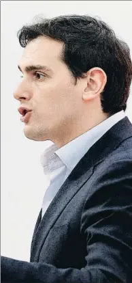  ?? VÍCTOR LERENA / EFE ?? Albert Rivera