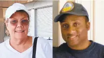  ?? COURTESY OF THE LANGER AND HARDY FAMILIES ?? Mass shooting victims Michelle Langer, left, and Joshua Hardy.