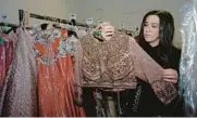  ?? SARA MESSINGER/THE NEW YORK TIMES ?? Lindsey Chakrabort­y founded the South Asian formalwear service Preserve.