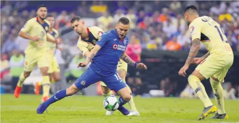  ?? JAM MEDIA ?? > Cruz Azul necesita ganar por más de dos goles para avanzar a semifinale­s ante el América.