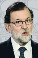  ?? JAVIER SORIANO / AFP ?? Mariano Rajoy