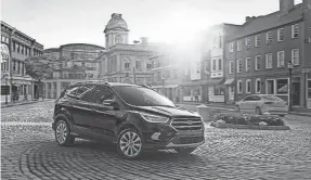  ?? PROVIDED BY FORD MOTOR CO. ?? The 2019 Ford Escape is among 2.9 million vehicles Ford recalled in June for a possible inability to shift into gear and rolling away when in the park mode.