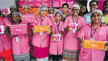  ?? INDRANIL MUKHERJEE / AFP / GETTY IMAGES FILES ?? The Myna Mahila Foundation, an Indian charity championin­g menstrual hygiene, is one of seven organizati­ons set to benefit from the upcoming royal wedding.