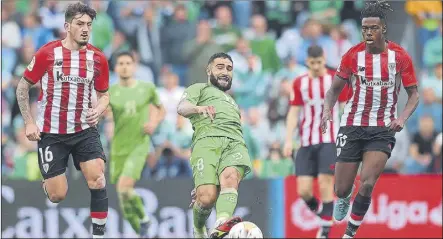  ?? Foto: GETTY ?? Betis y Athletic cerrarán el año en el Benito Villamarín, que no se le suele dar bien al equipo verdiblanc­o como partido epílogo