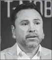  ??  ?? Oscar De La Hoya