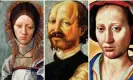  ?? Renaissanc­e-style AI-generated portraits made through Stable Diffusion. Composite: Universal Public Domain Dedication ??