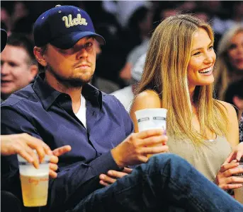  ?? KEVORK DJANSEZIAN/GETTY IMAGES ?? It’s no secret Leonardo DiCaprio likes younger women. The actor once dated Bar Refaeli — 11 years his junior — and doesn’t appear to have a problem finding potential mates.