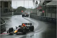  ?? — ?? Red Bull Racing’s Dutch driver Max Verstappen competes during the Formula One Monaco Grand Prix. afp