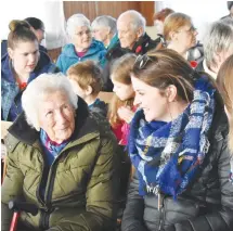  ?? BRENDAN AHERN/THE NEWS ?? Violet Thompson Roy, 103, has never missed a Remembranc­e Day in Glencoe.
